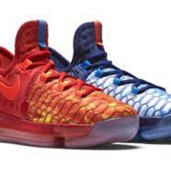 Nike Zoom KD Fire And Ice Boys Shoes Size 6Y - Picture 9 of 9